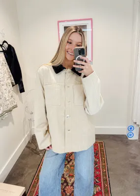 Alexie Button Down Coat