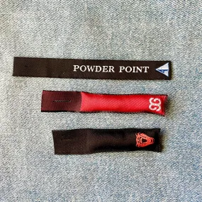 Custom Woven Zipper Pulls