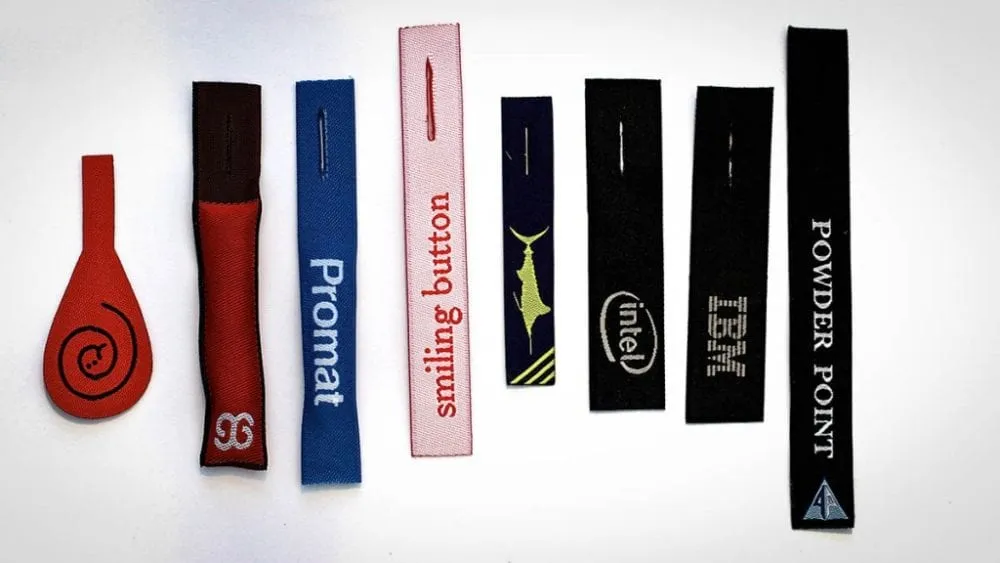 Custom Woven Zipper Pulls