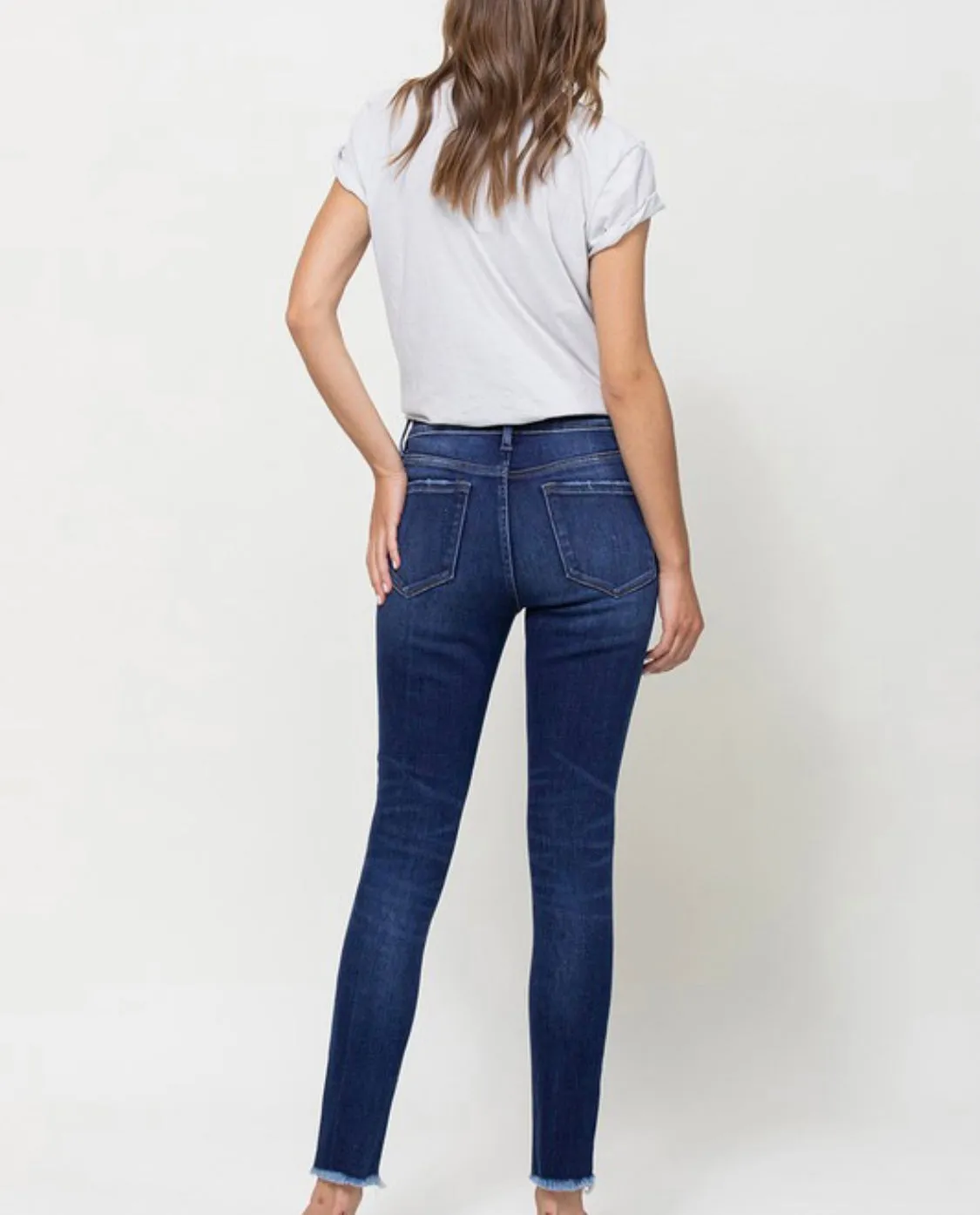 Flying Monkey Frey Hem Skinny Jean