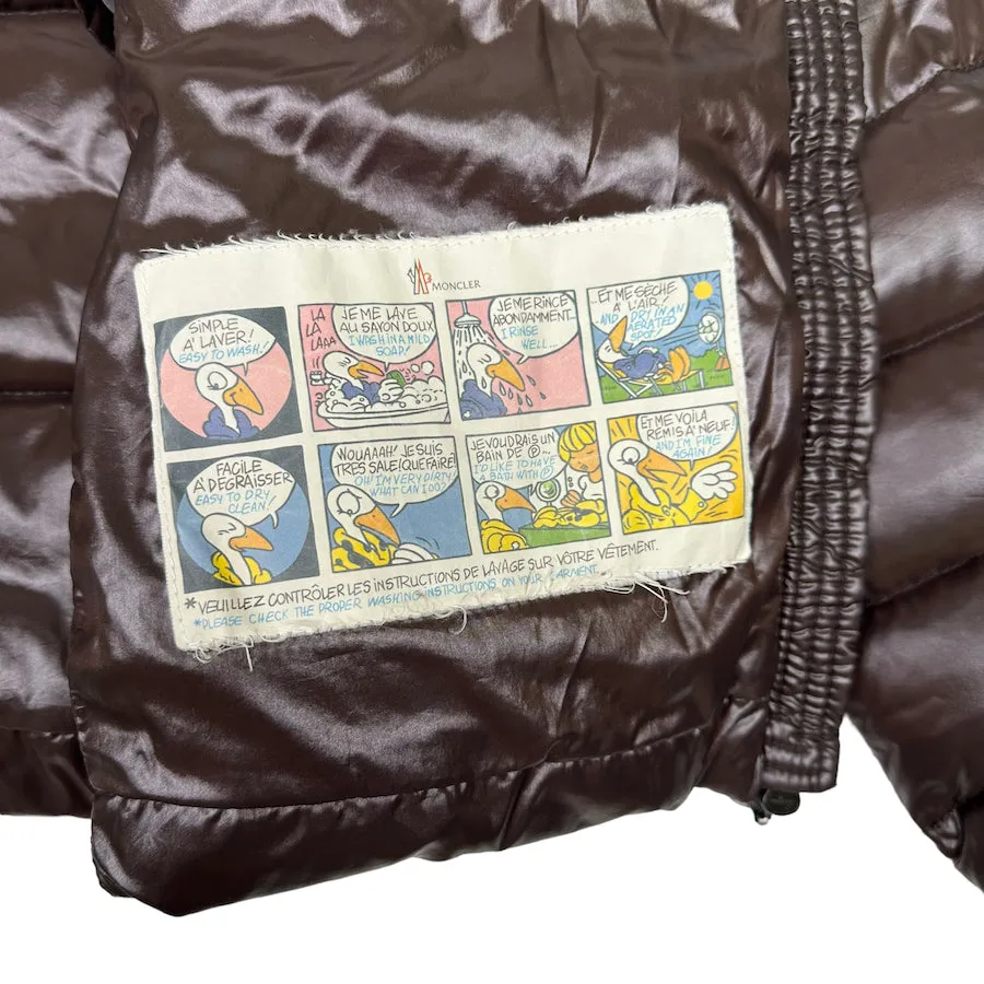 MONCLER BROWN BADY DOWN JACKET