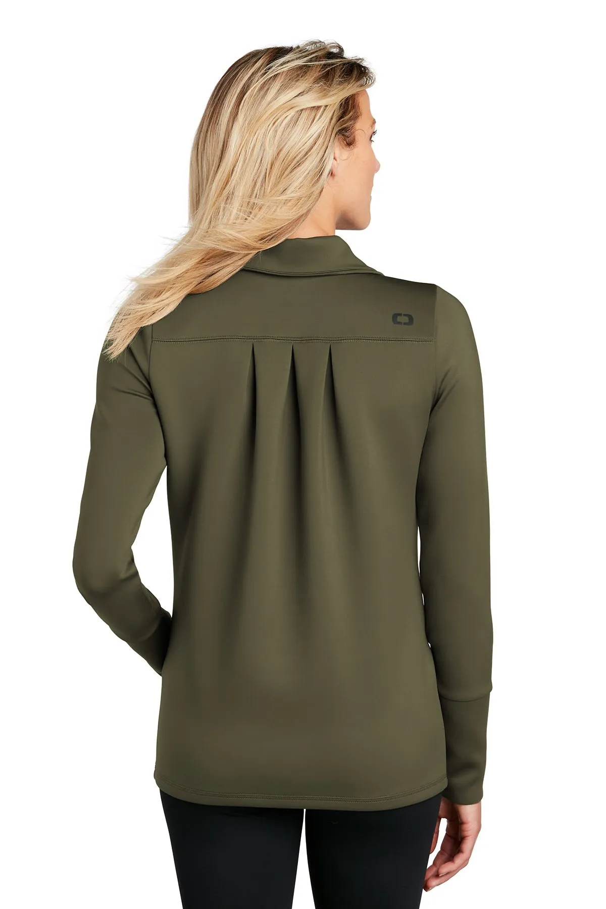 OGIO ENDURANCE Ladies Modern Performance Branded Jackets, Deep Olive