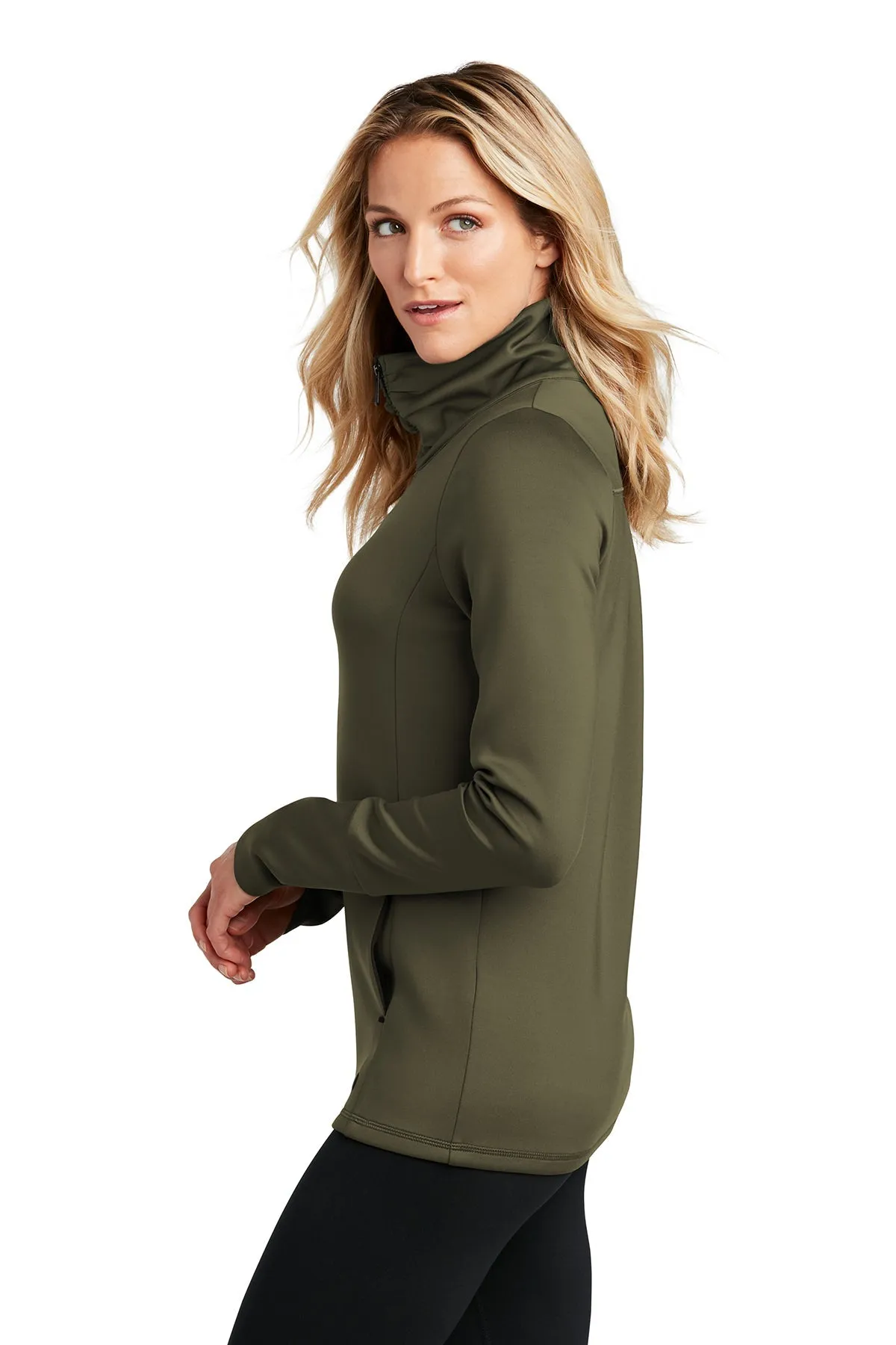 OGIO ENDURANCE Ladies Modern Performance Branded Jackets, Deep Olive