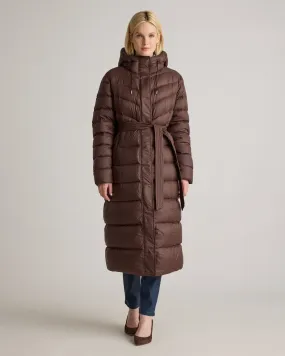 Responsible Down Belted Puffer Maxi Coat