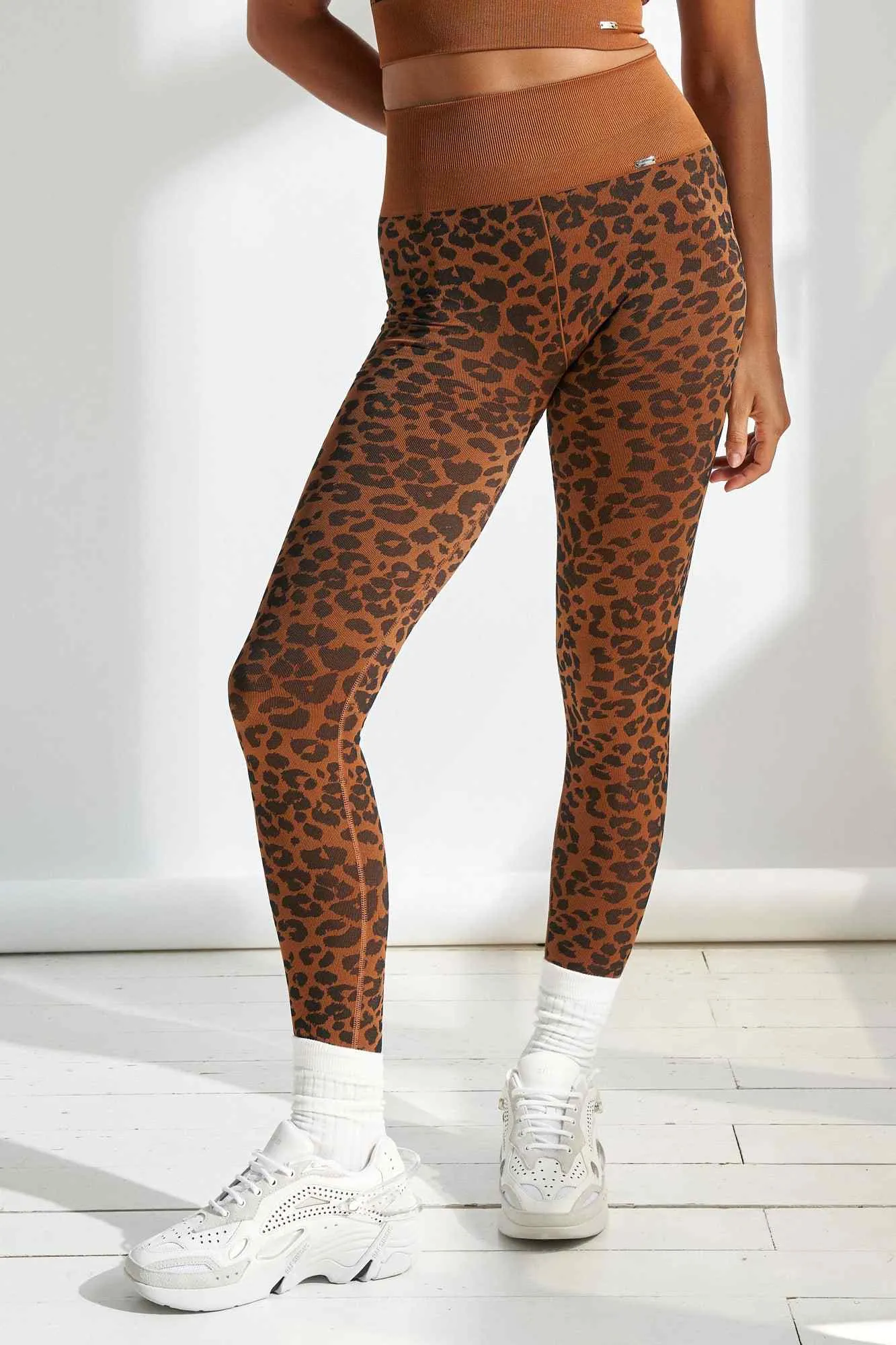 Wild Legging en Leopard Caramel