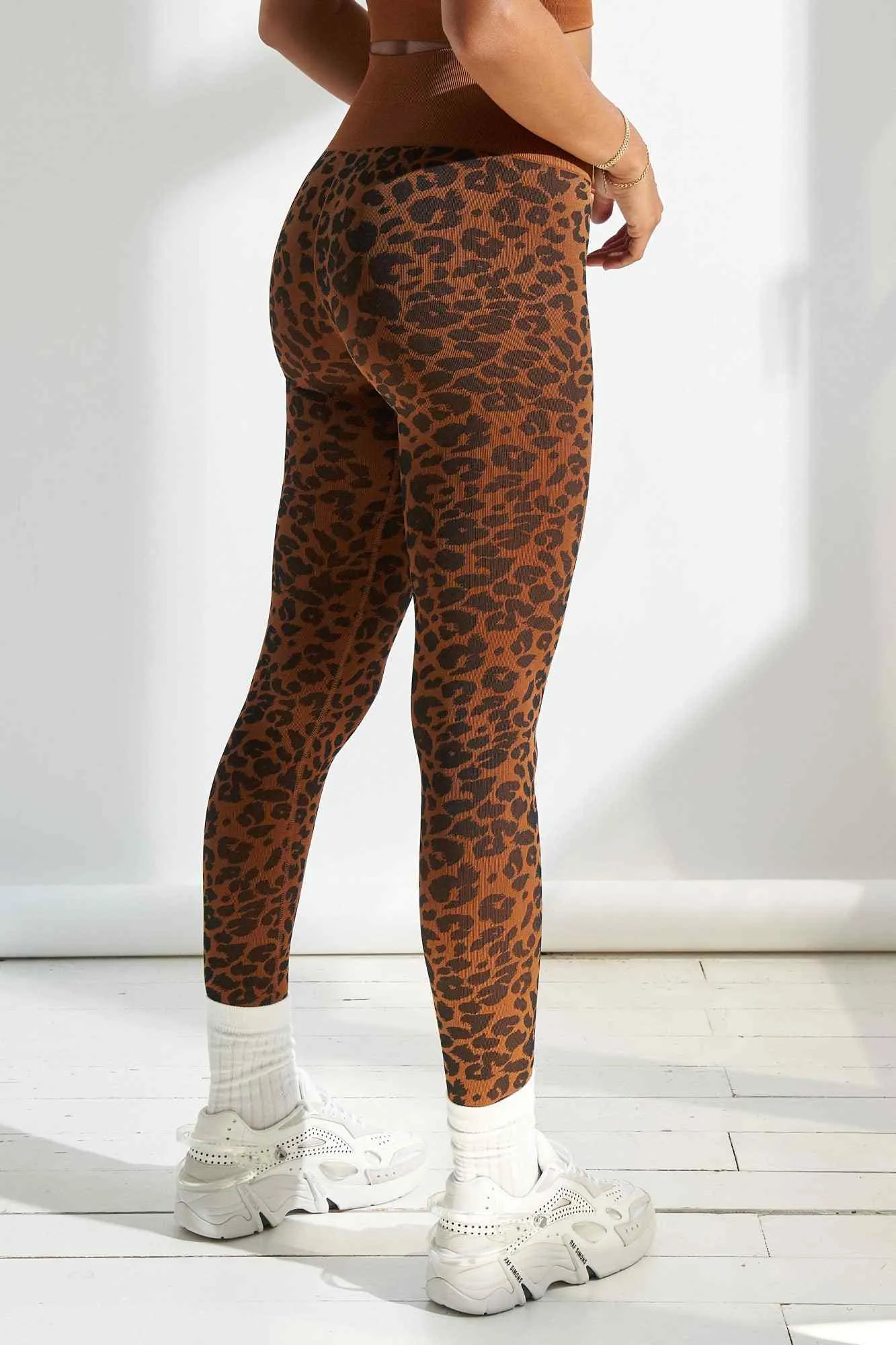 Wild Legging en Leopard Caramel